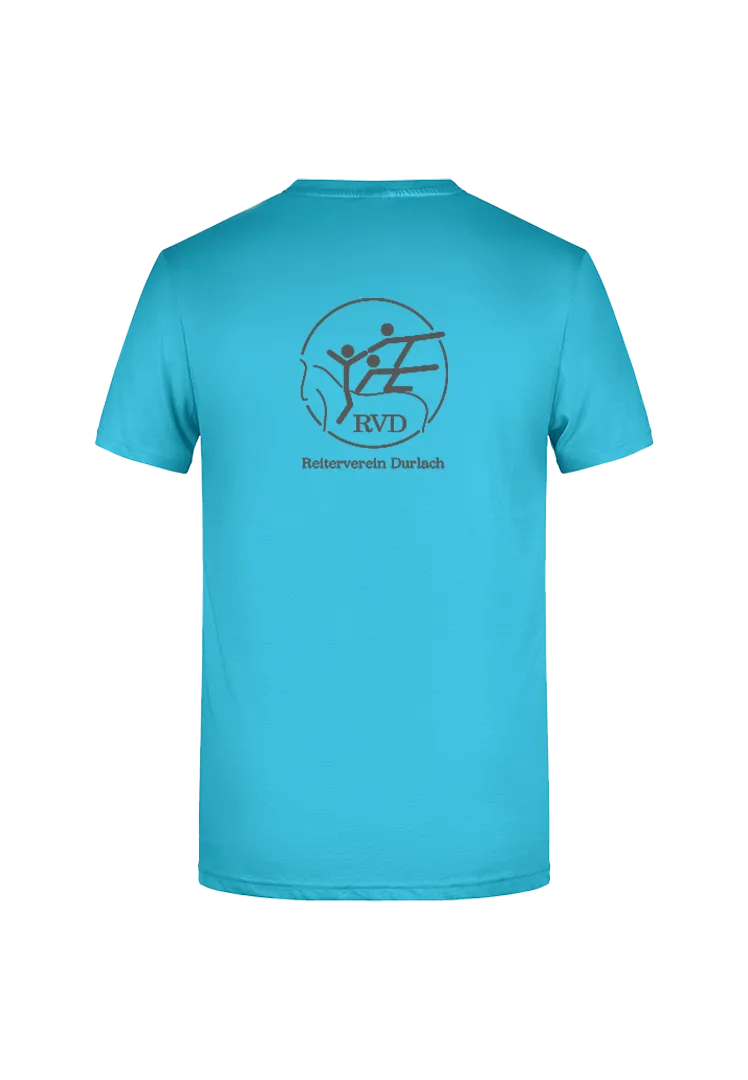 T-Shirt Herren - türkis