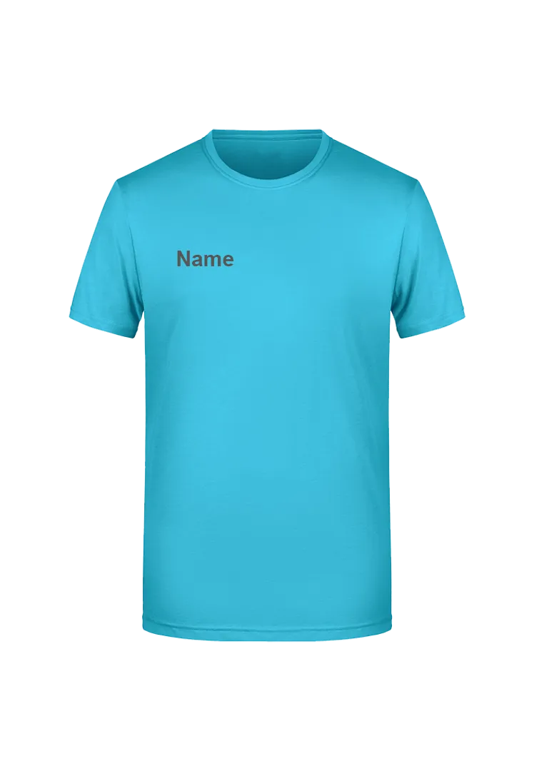 T-Shirt Herren - türkis
