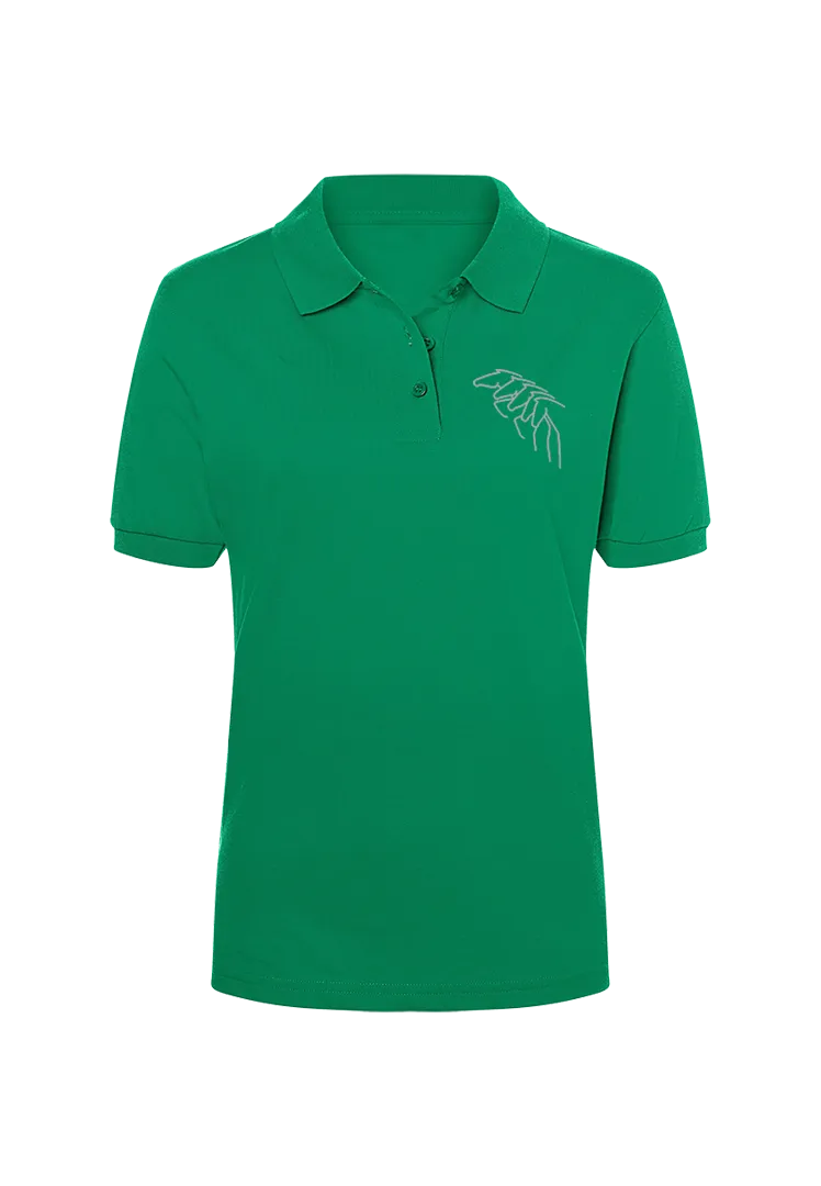 Poloshirt Damen - irsh green
