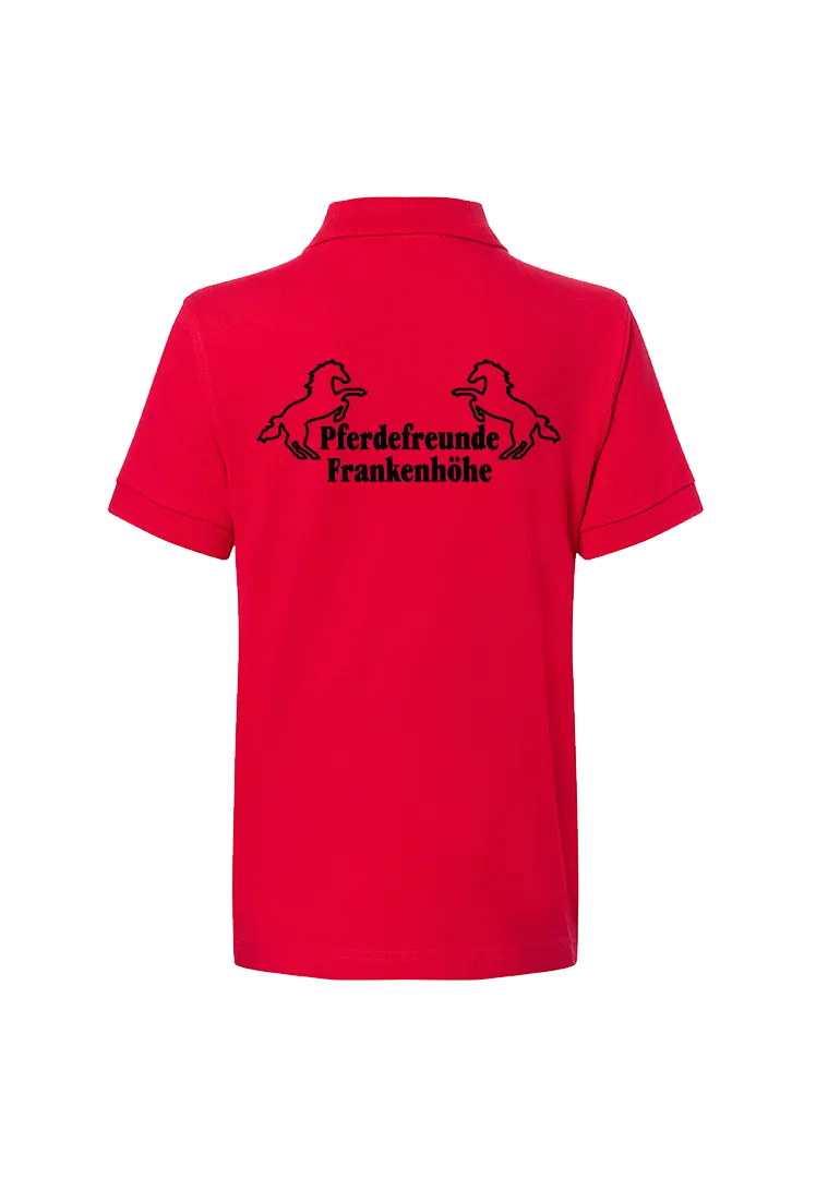 Poloshirt Kinder - rot