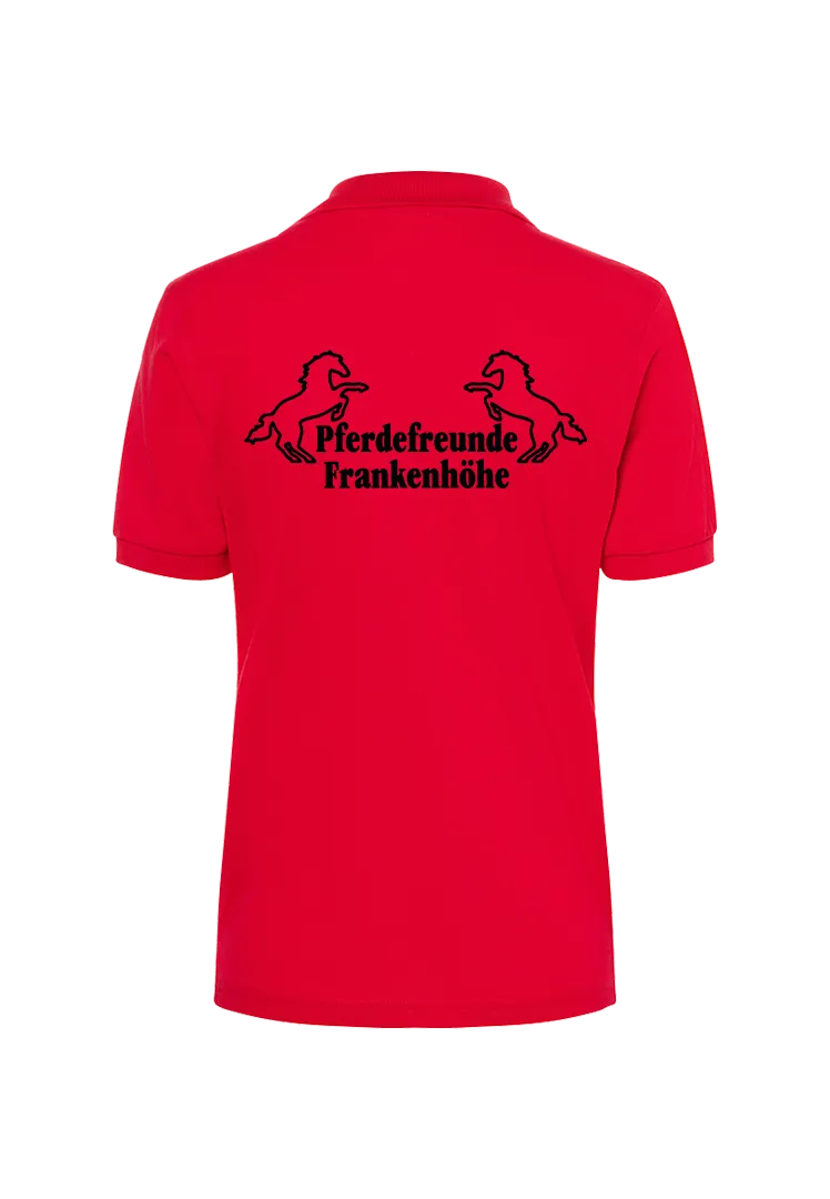 Poloshirt Damen - rot