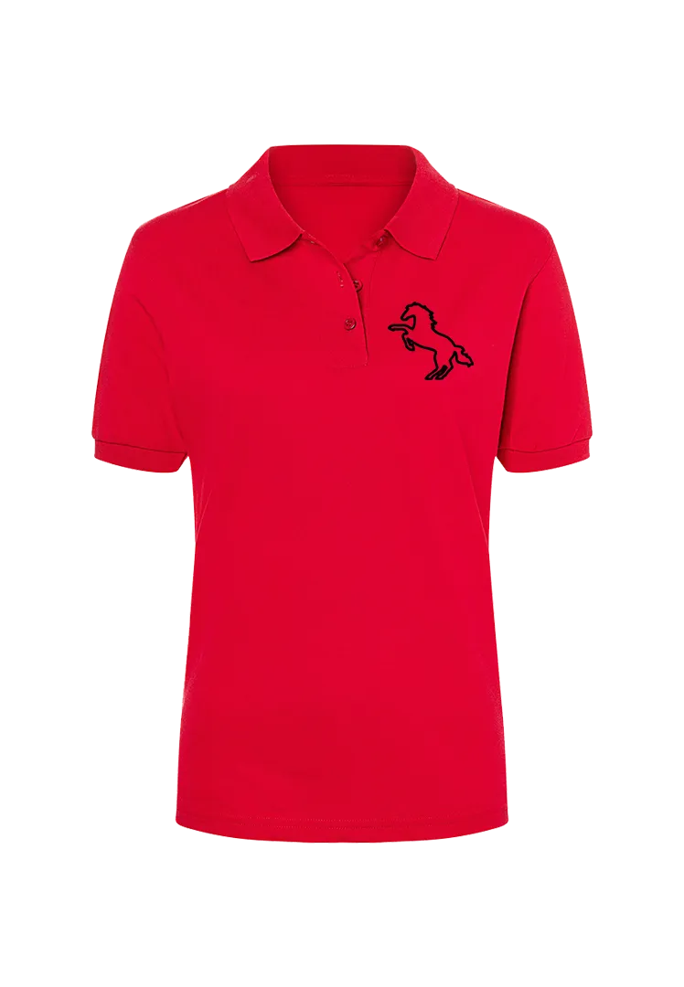 Poloshirt Damen - rot