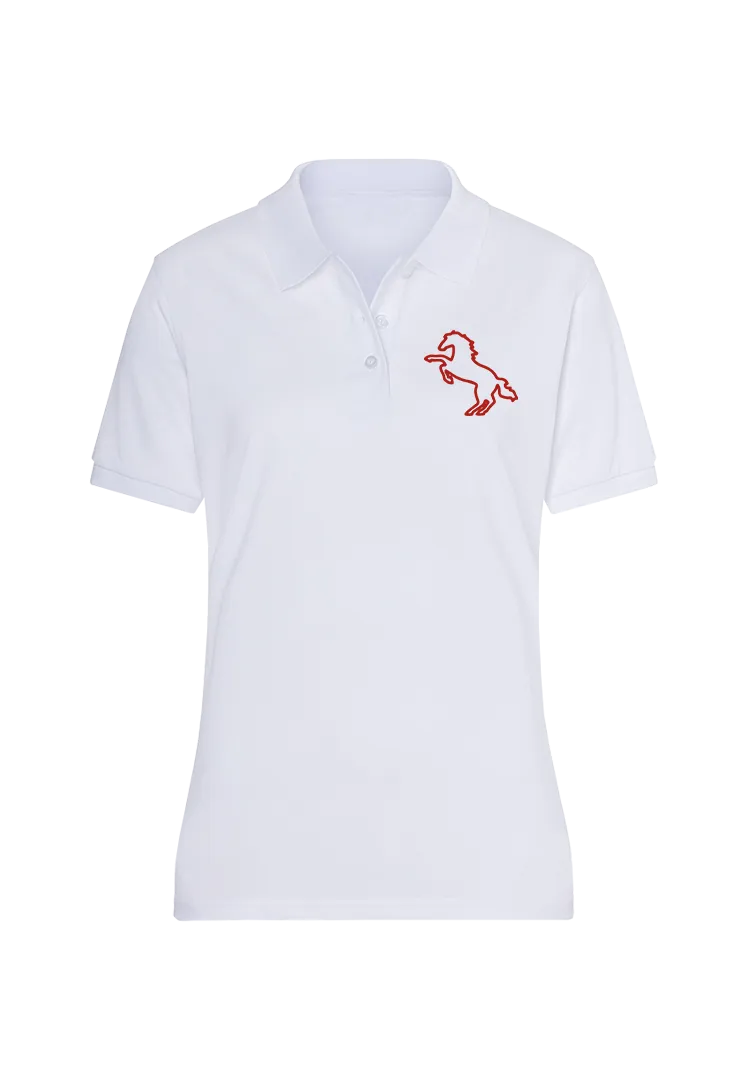 Poloshirt Damen - weiß
