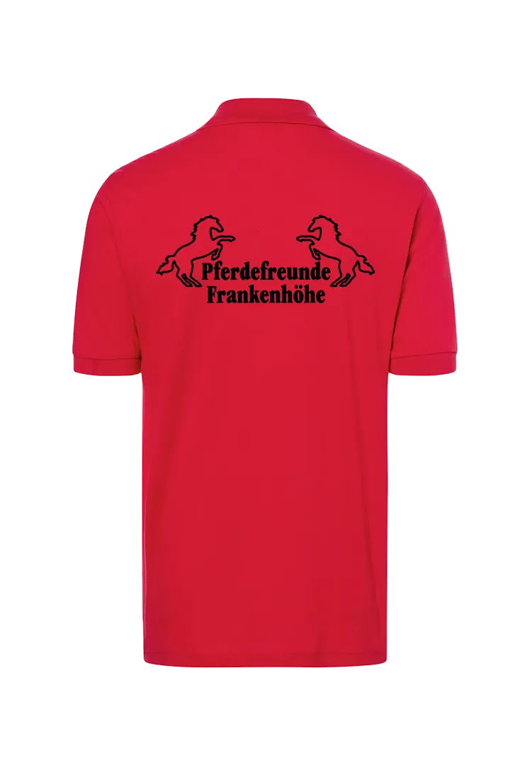 Poloshirt Herren - rot