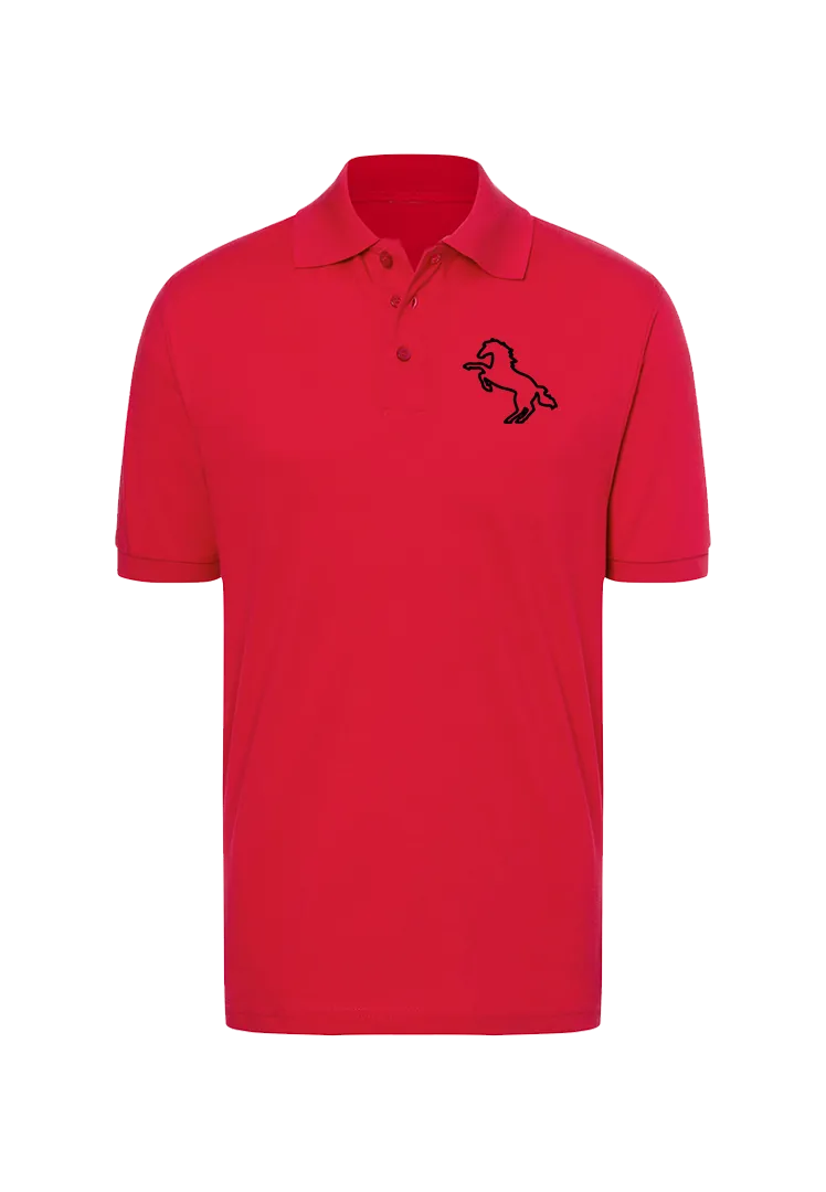 Poloshirt Herren - rot
