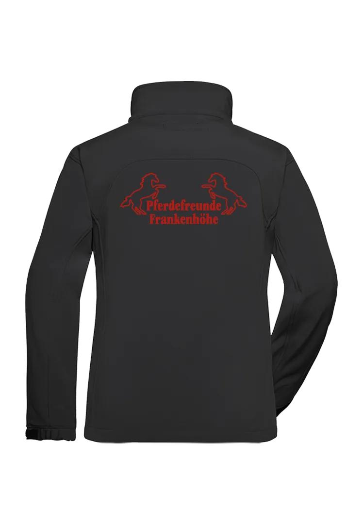 Softshelljacke Damen - schwarz