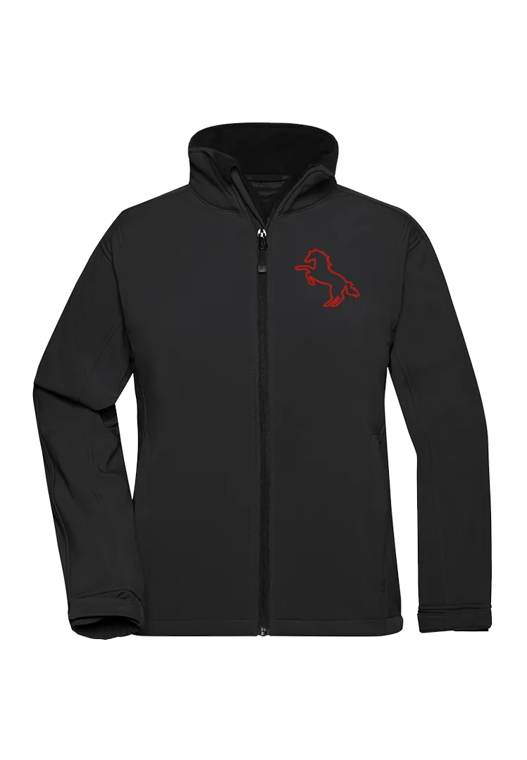 Softshelljacke Damen - schwarz