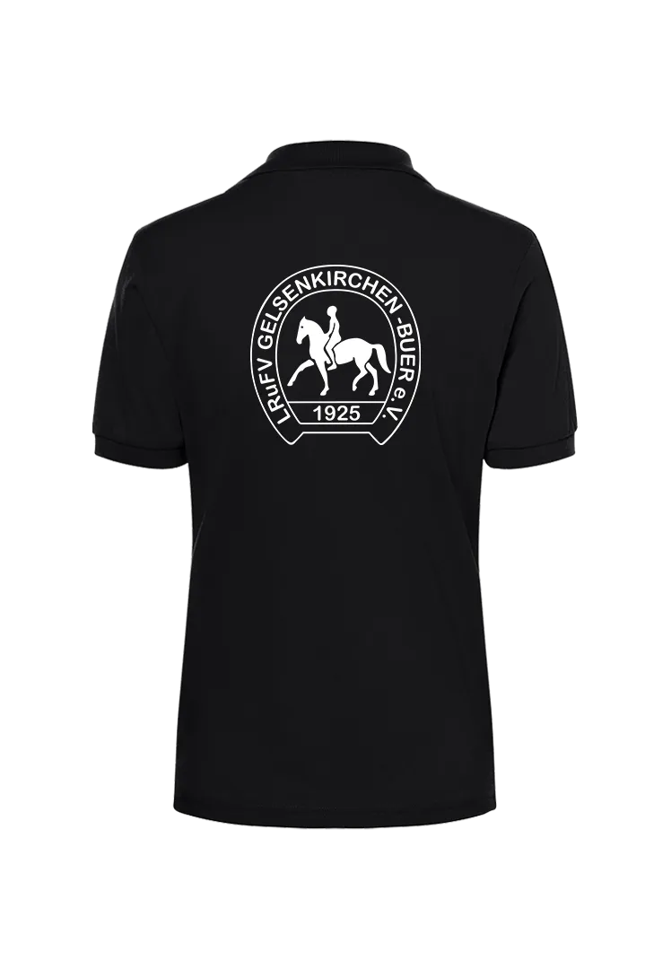 Poloshirt Damen - schwarz