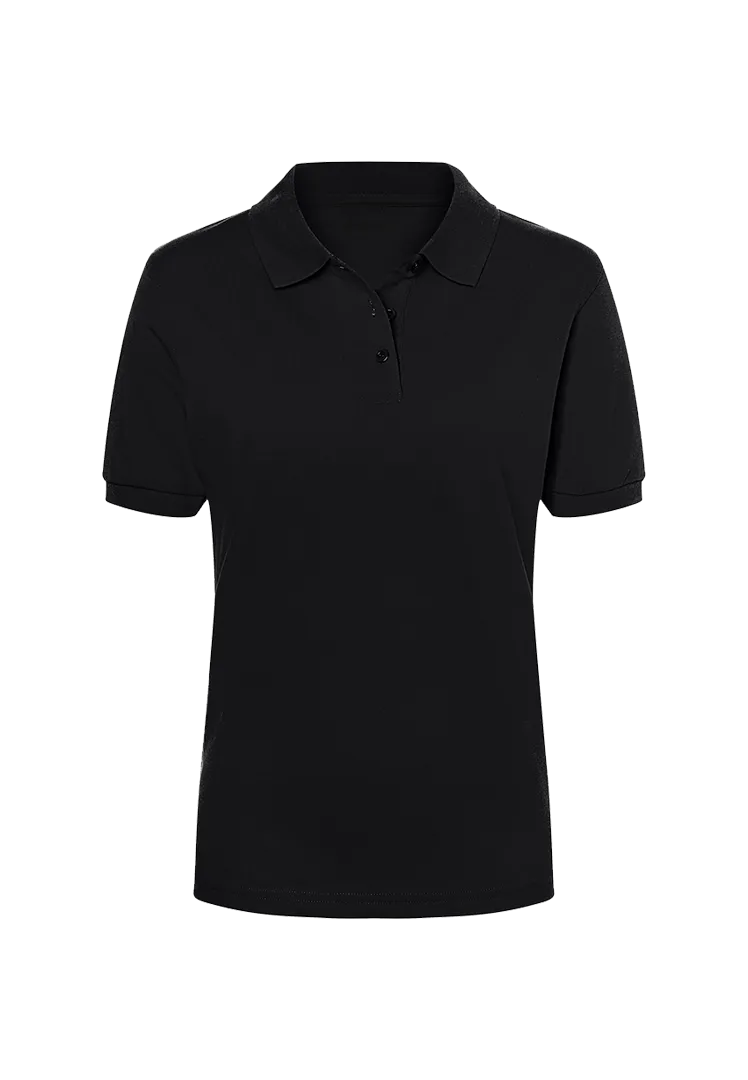 Poloshirt Damen - schwarz