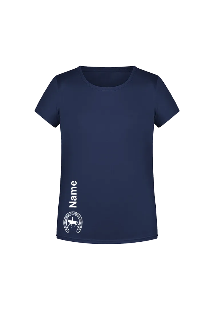 T-Shirt Kinder Volti - navy