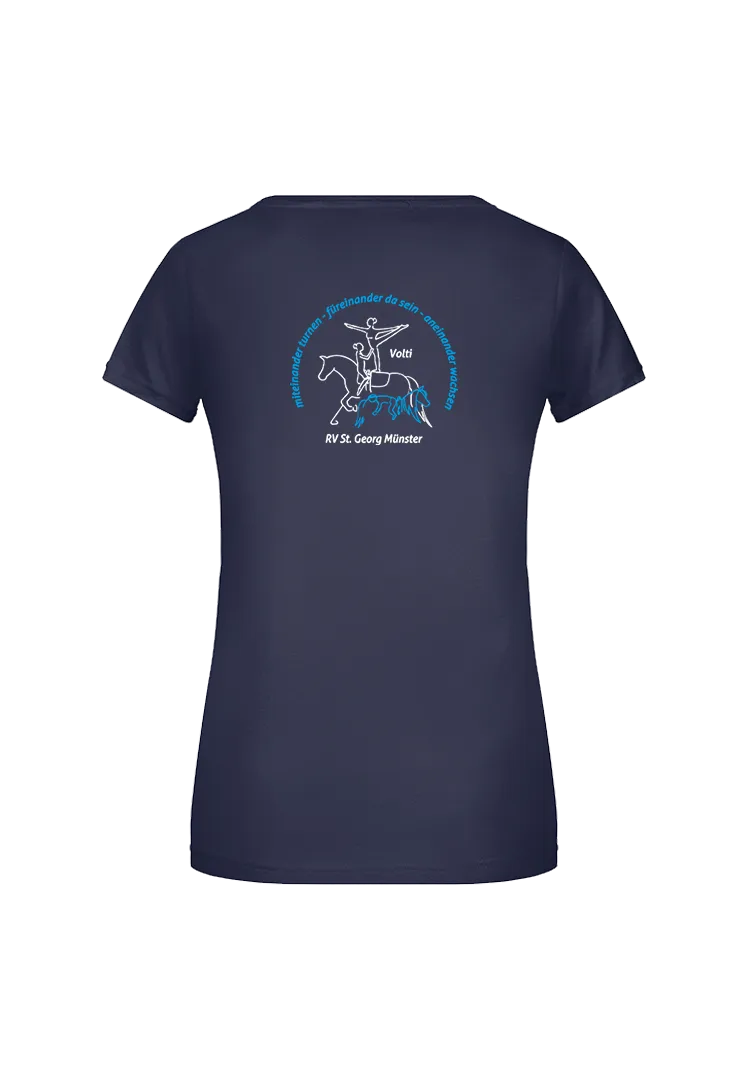 T-Shirt Damen Volti - navy