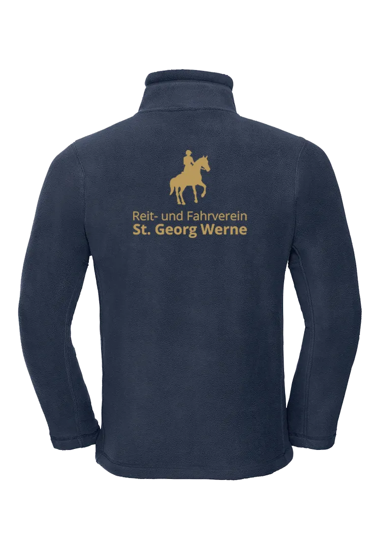 Fleecejacke Herren - navy