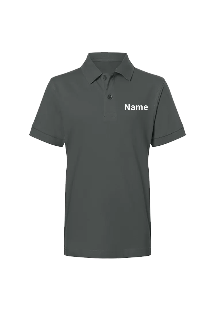 Poloshirt Kinder - graphite