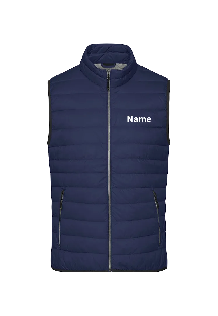Steppweste Herren - navy