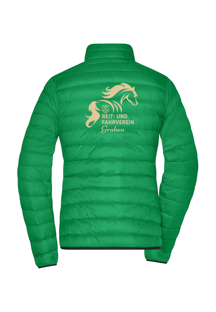 Steppjacke Damen - fern green