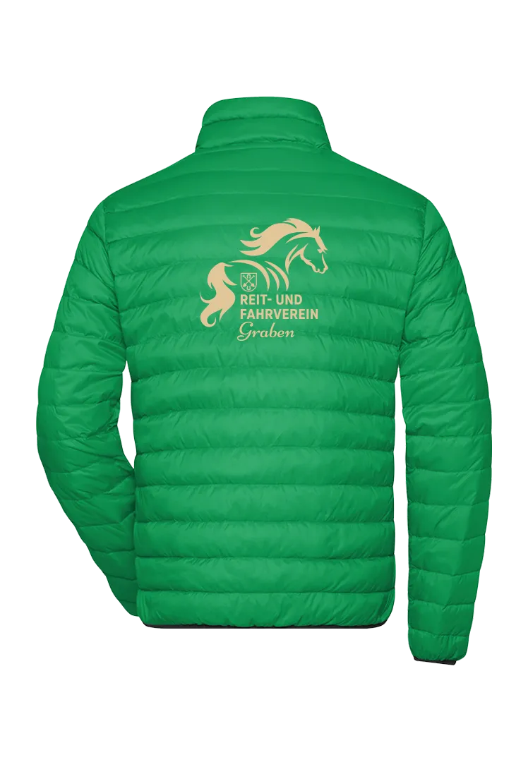 Steppjacke Herren - fern green