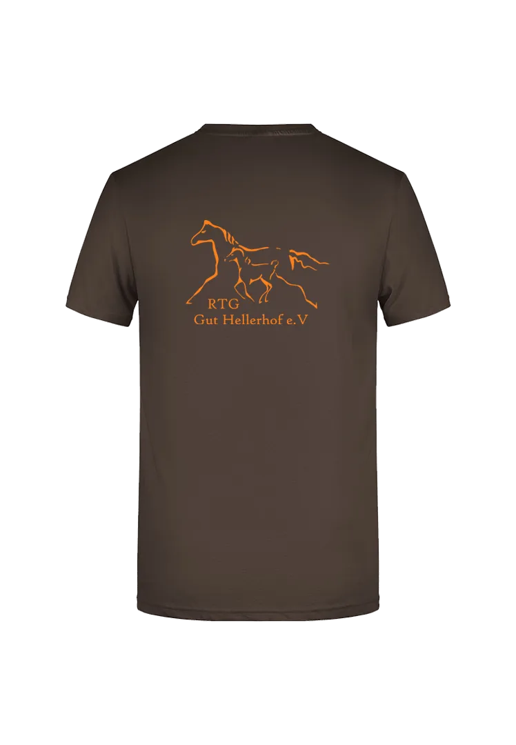 T-Shirt Herren  - braun