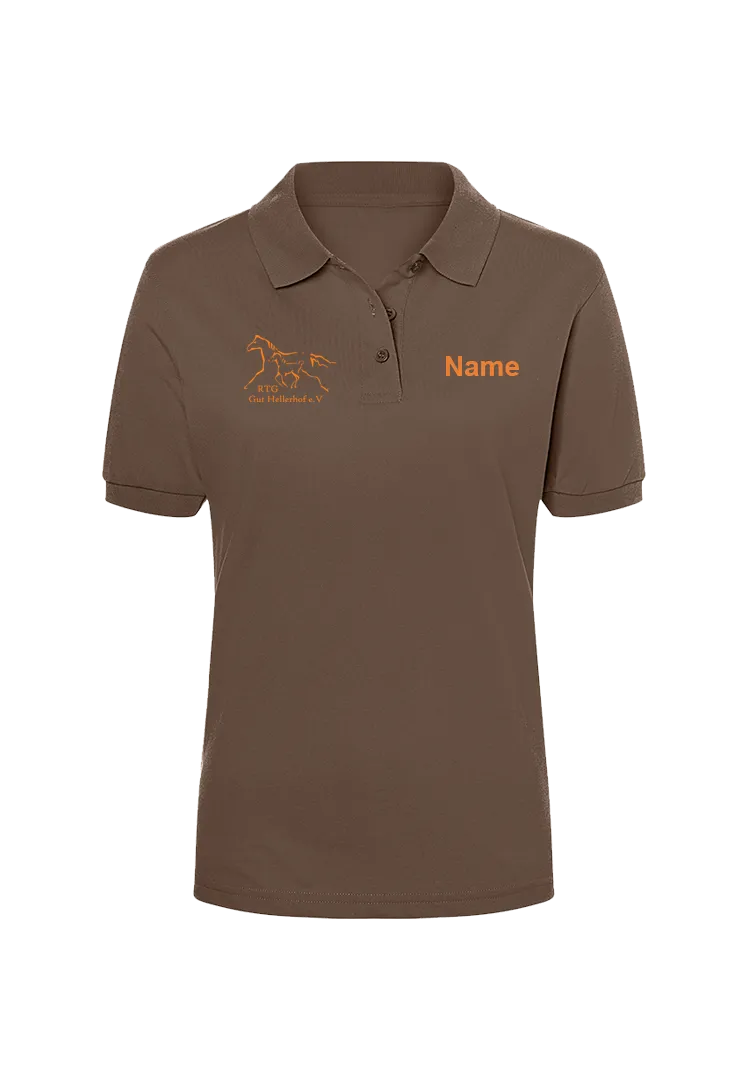Poloshirt Damen  - braun