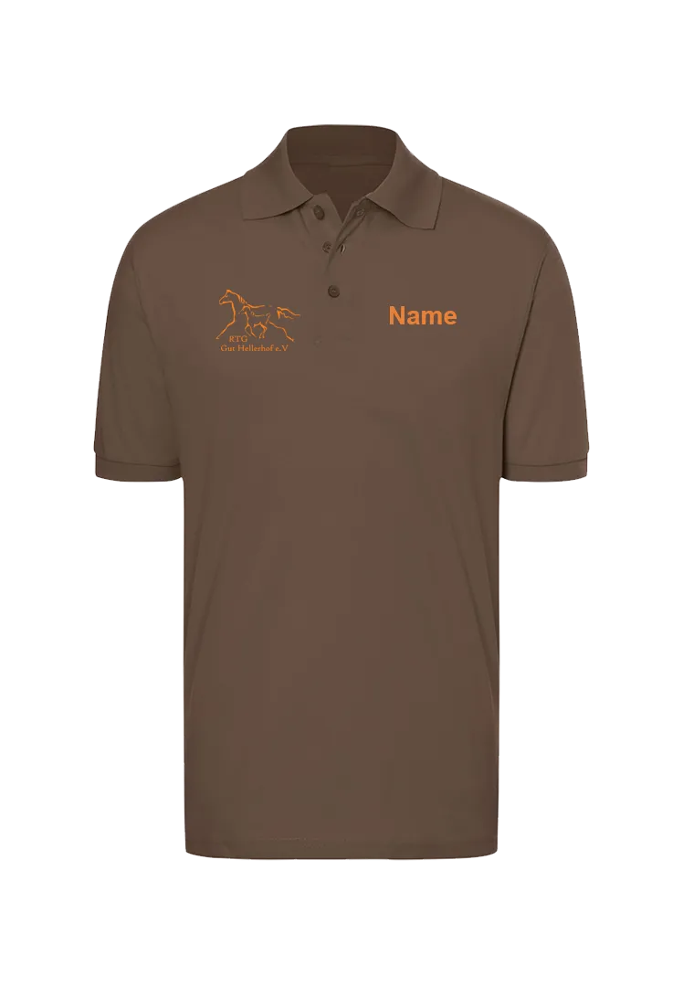 Poloshirt Herren  - braun