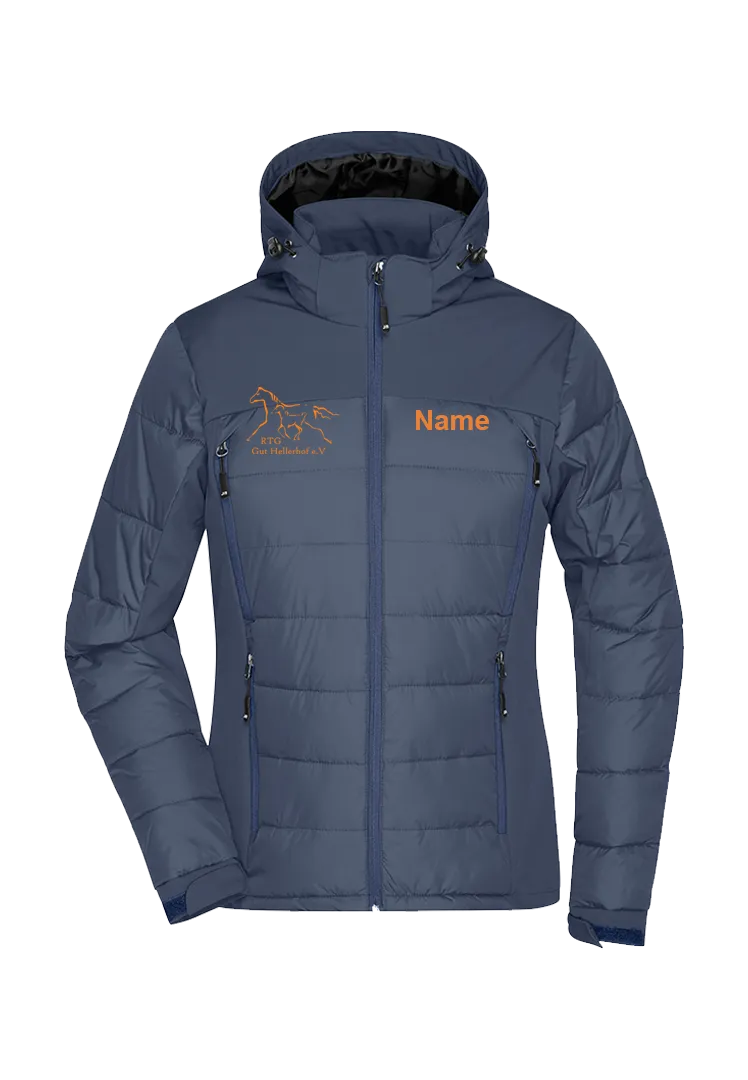 Thermojacke Hybrid Damen  - navy