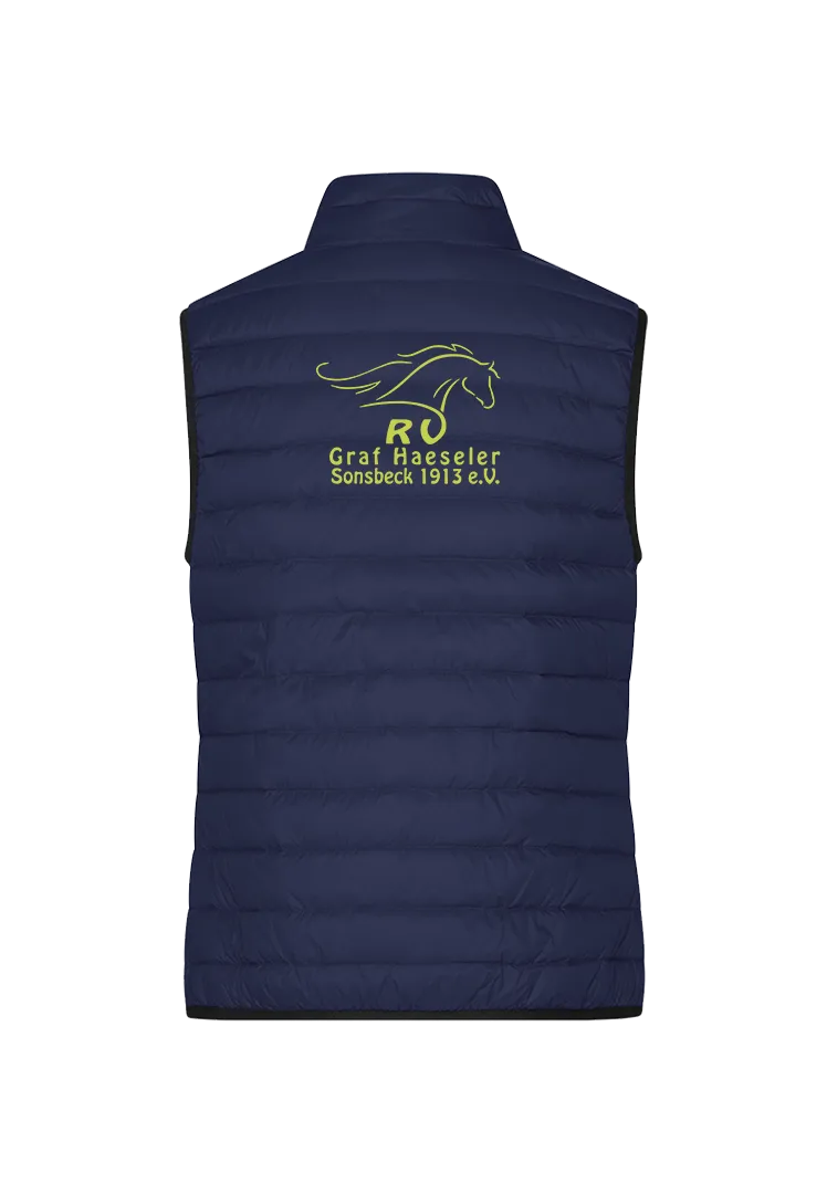 Steppweste Damen - navy 