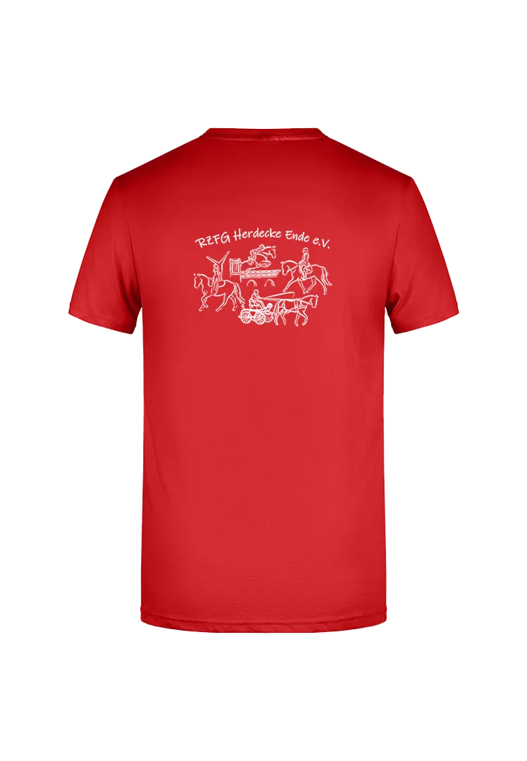 T-Shirt Herren - rot