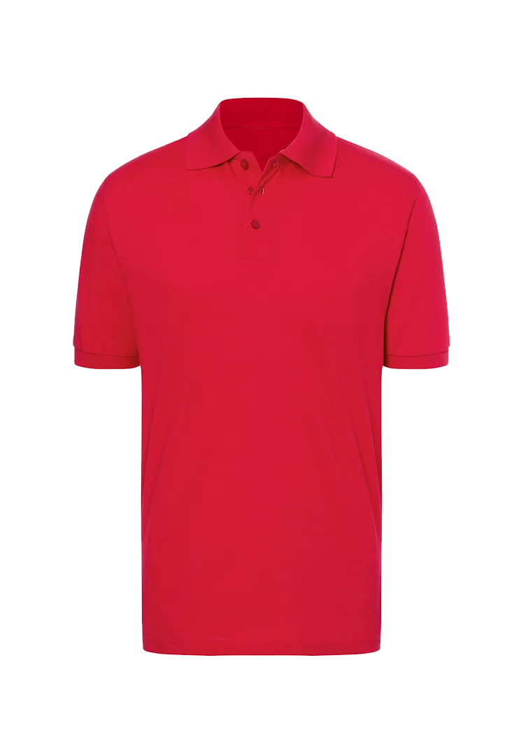 Poloshirt Herren - rot