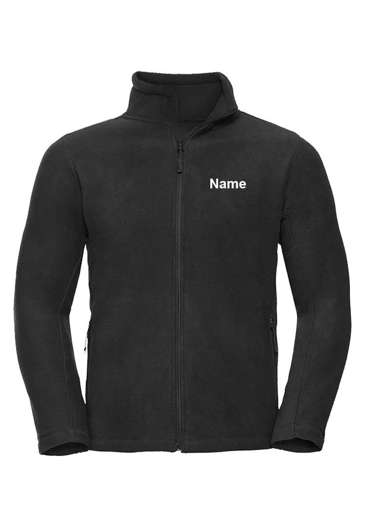 Fleecejacke Herren - schwarz