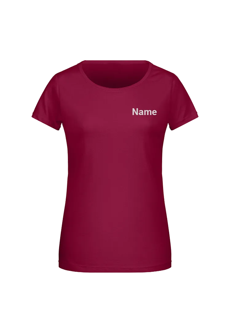 T-Shirt Damen - wine