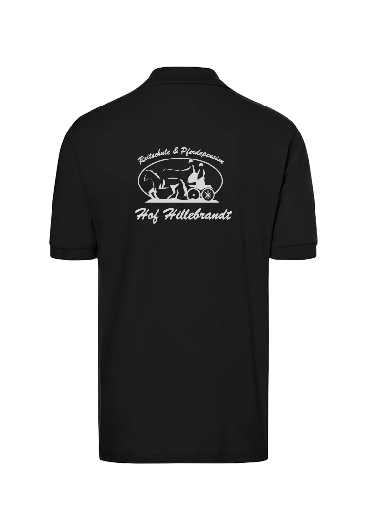 Poloshirt Herren - black