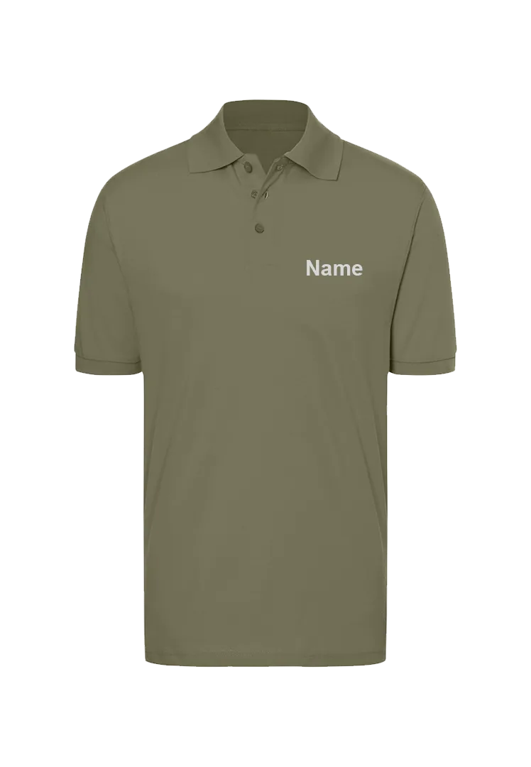 Poloshirt Herren - olive