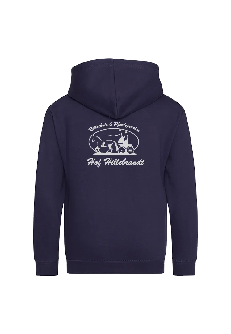 Zip-Hoodie Kinder - navy