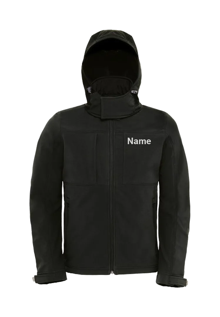 Softshelljacke Herren - black