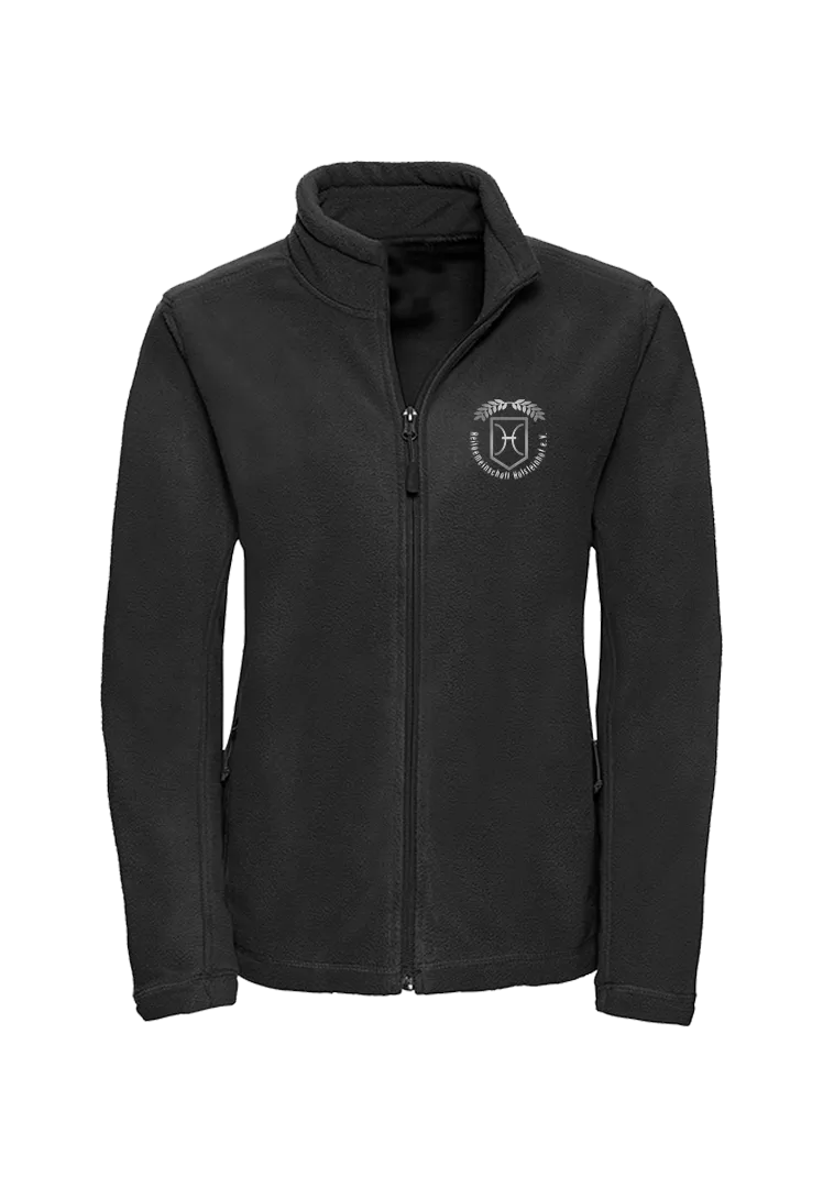 Fleecejacke Damen - schwarz