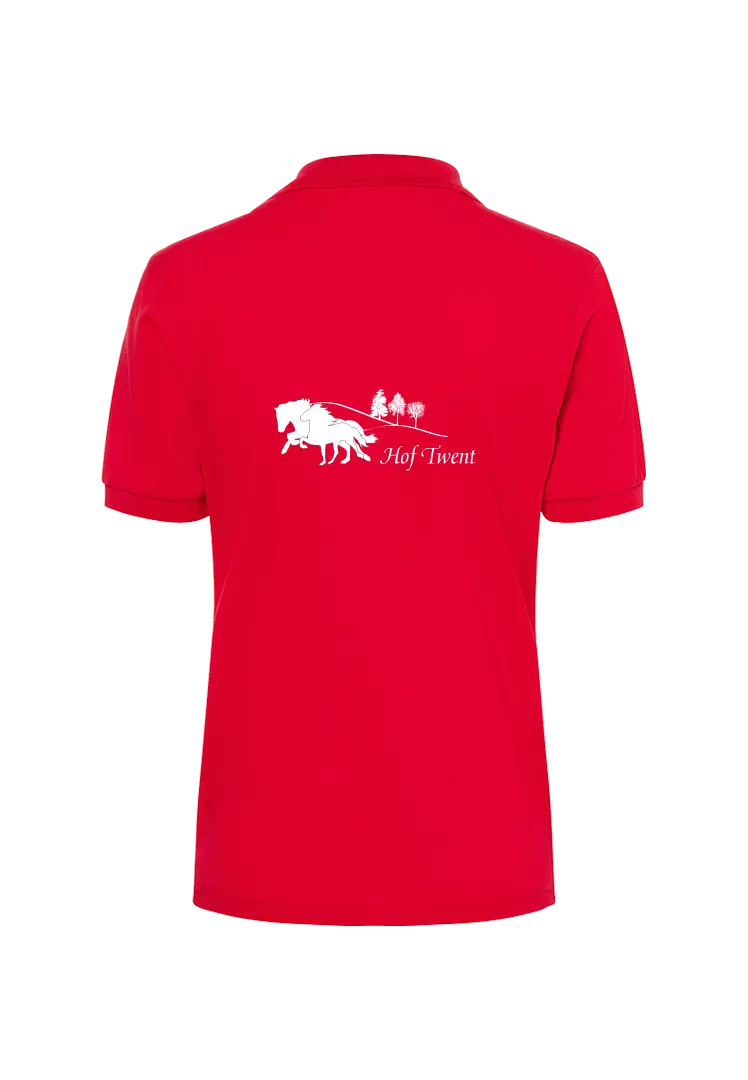 Poloshirt Damen - rot