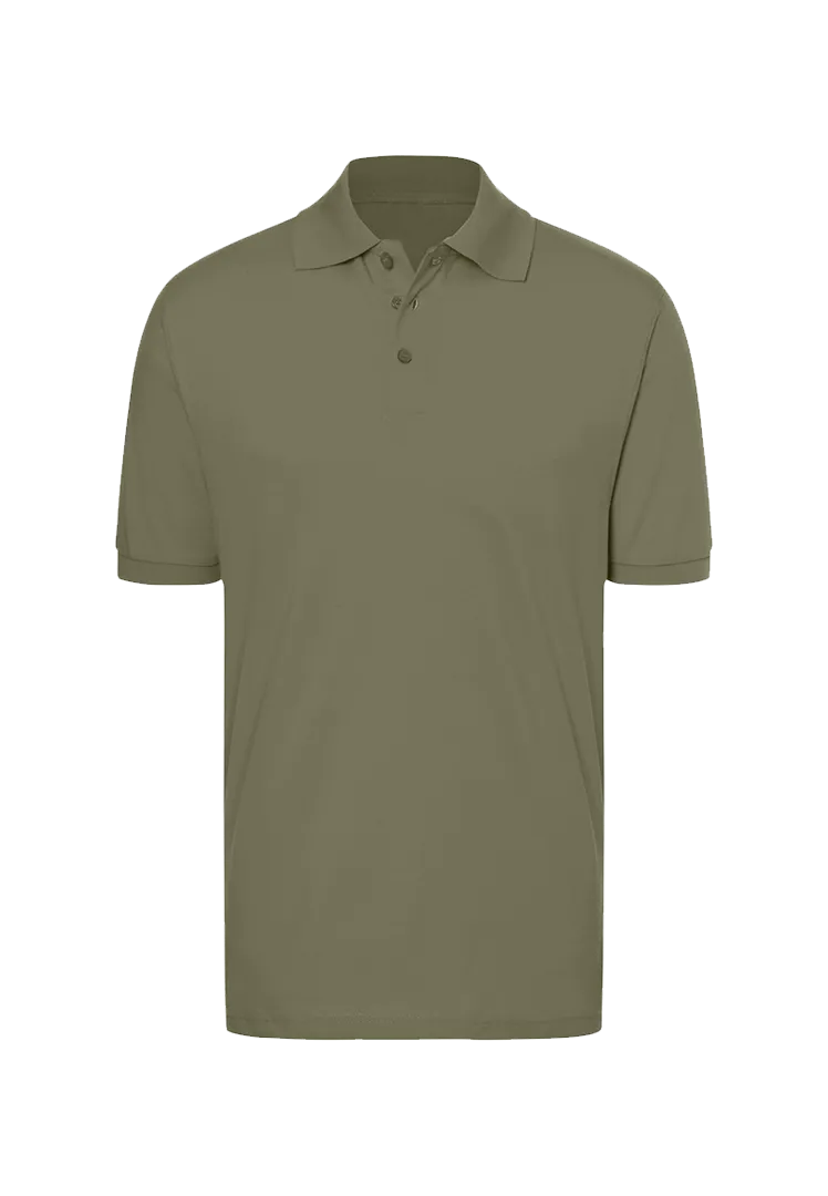 Poloshirt Herren - olive