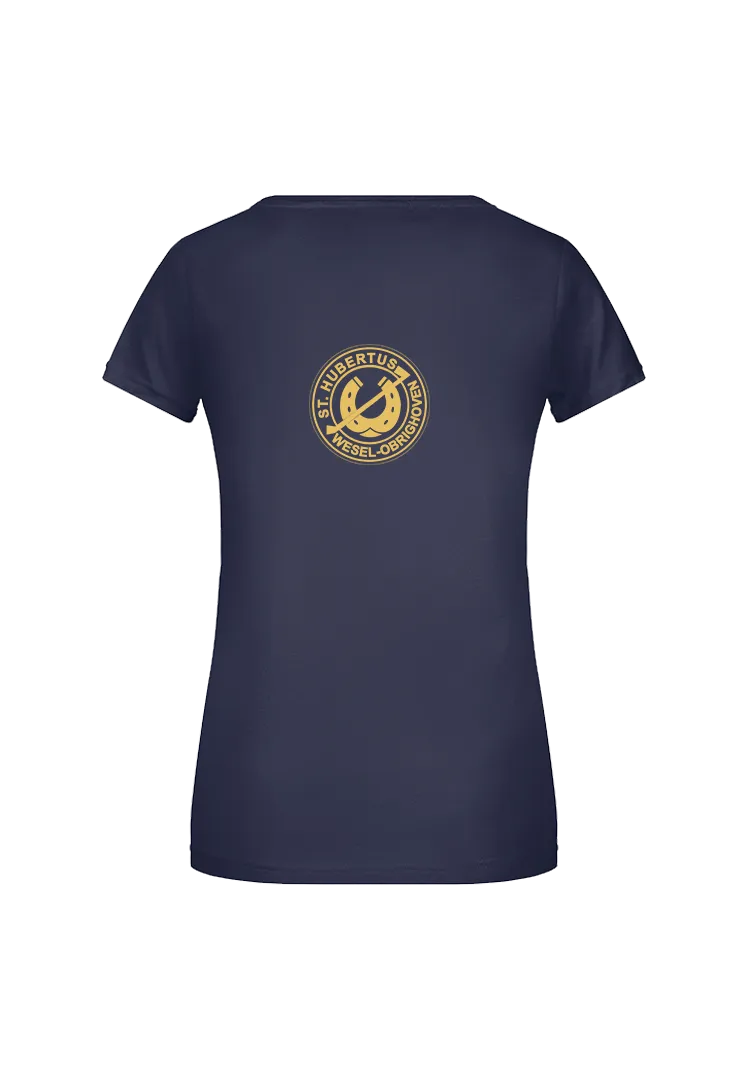 T-Shirt Damen  - navy