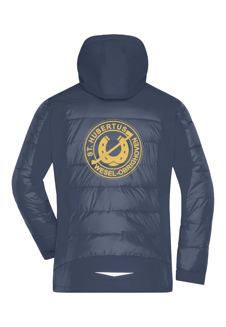 Thermojacke Hybrid Herren  - navy