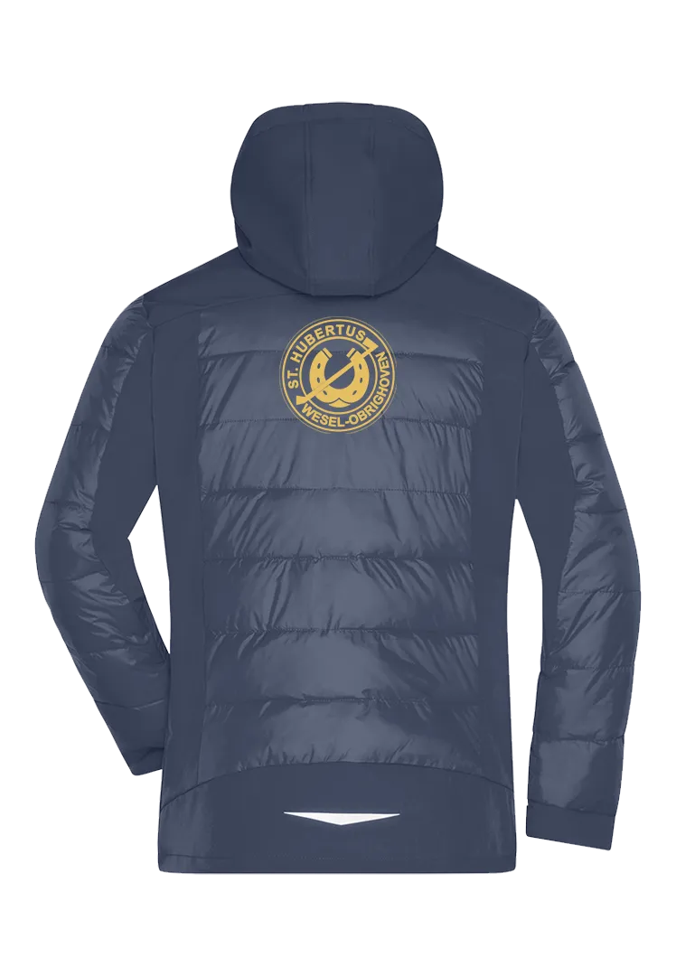 Thermojacke Hybrid Herren  - navy