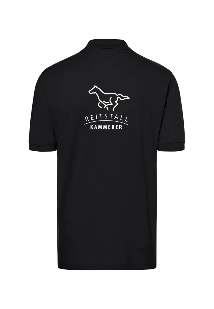 Poloshirt Herren - black