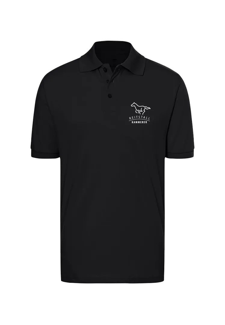 Poloshirt Herren - black