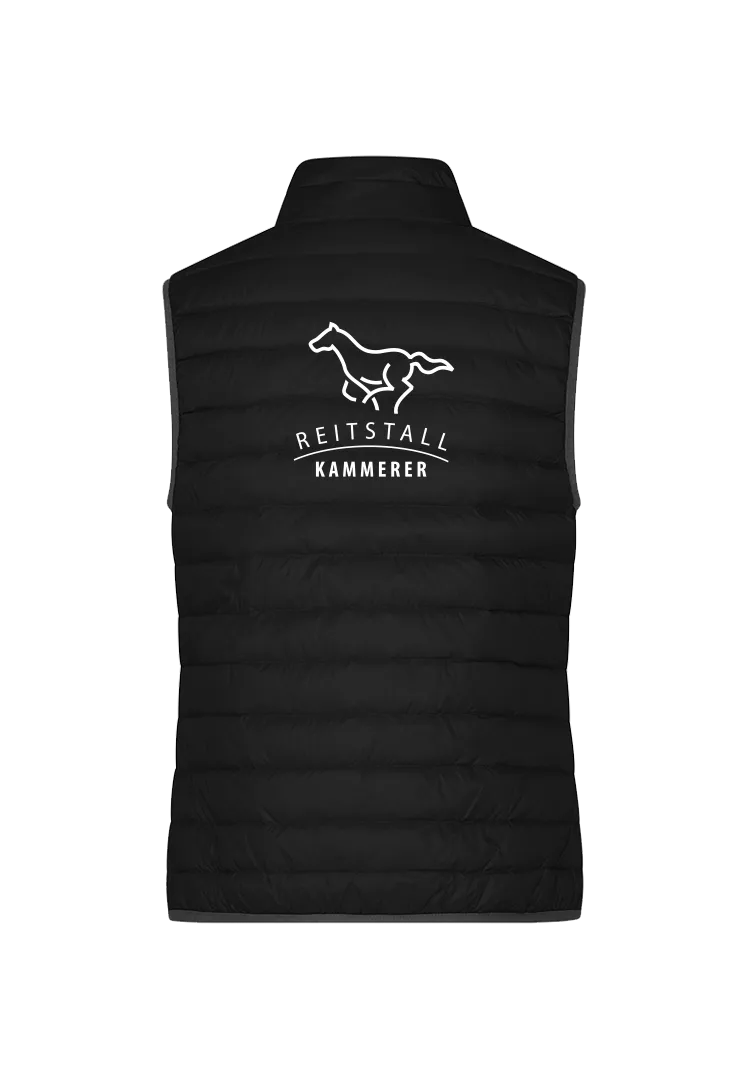Steppweste Damen - black