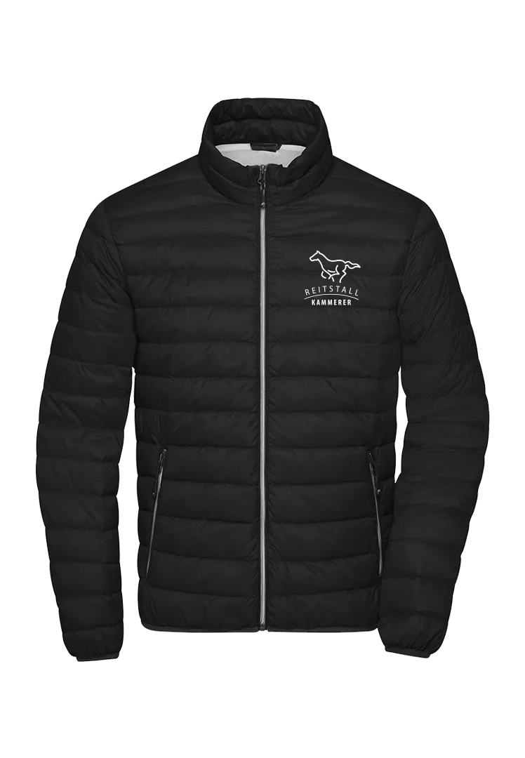 Steppjacke Herren - black