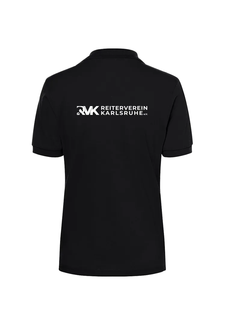 Poloshirt Damen - schwarz