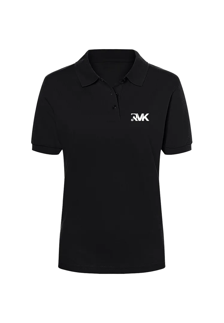 Poloshirt Damen - schwarz