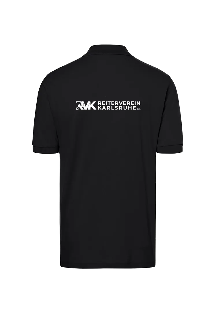 Poloshirt Herren - schwarz