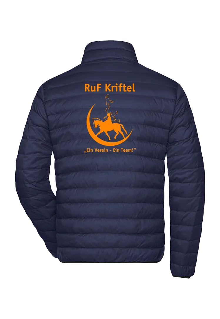 Steppjacke Herren  - navy