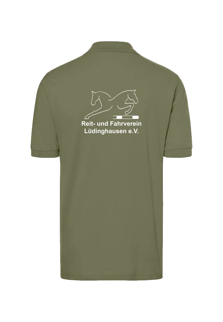 Poloshirt Herren - olive