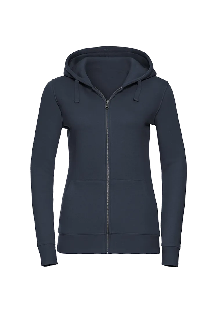 Zip-Hoodie Damen - royal