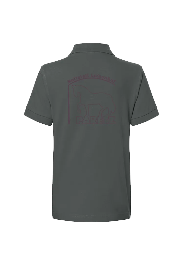 Poloshirt Kinder - graphite